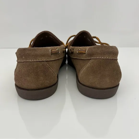 EASYMOC Camp Moc Toe Boat Shoe in Mole Leather NEW