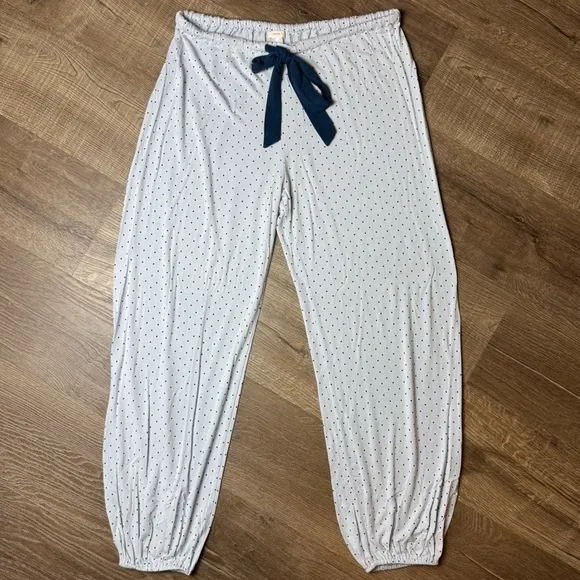 Eberjey | Gisele Polka Dot Slouchy Pajama Set XL