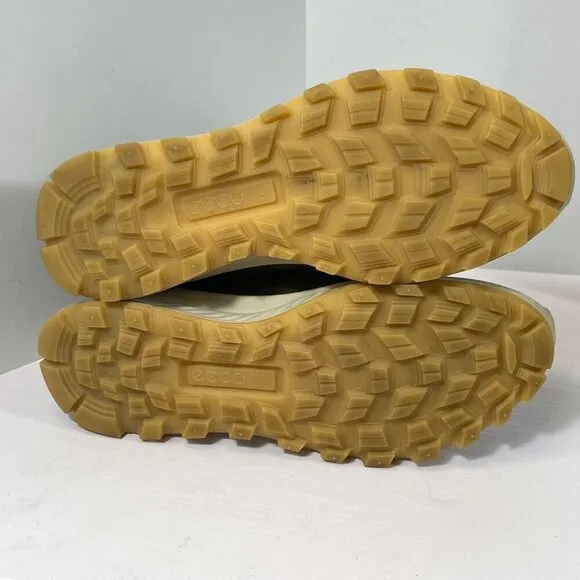 ECCO Exostrike Chelsea GTX Boot Womens US 9 EU 40 Olive Green Gore-Tex Leather