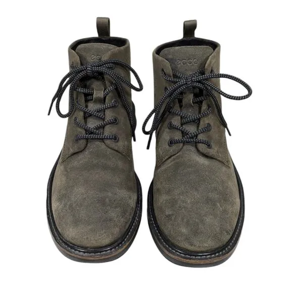 Ecco Men's Aurora Chukka Boots EUC $300 Size 39    S3201