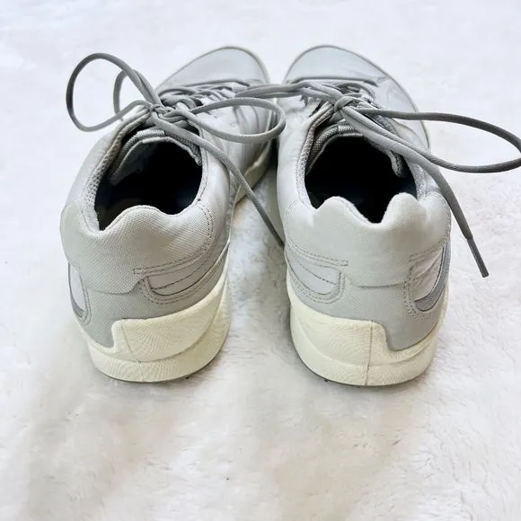 ECCO Mens Biom Hybrid 1 Hydromax Golf Shoes Gray Size 8 - 8.5 Spikeless Lace Up
