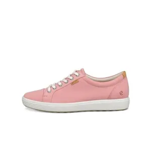 ECCO Soft 7 Women's Nubuck pink Sneaker shoes size 10
