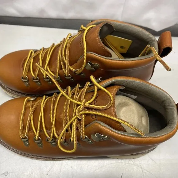 Eddie Bauer Women’s K-6 Waterproof Hiking Boots Paprika Size 8.5 Leather Trail
