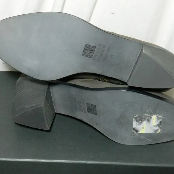 Eileen Fisher $275 Murphy Storm Intaglio Nubuck