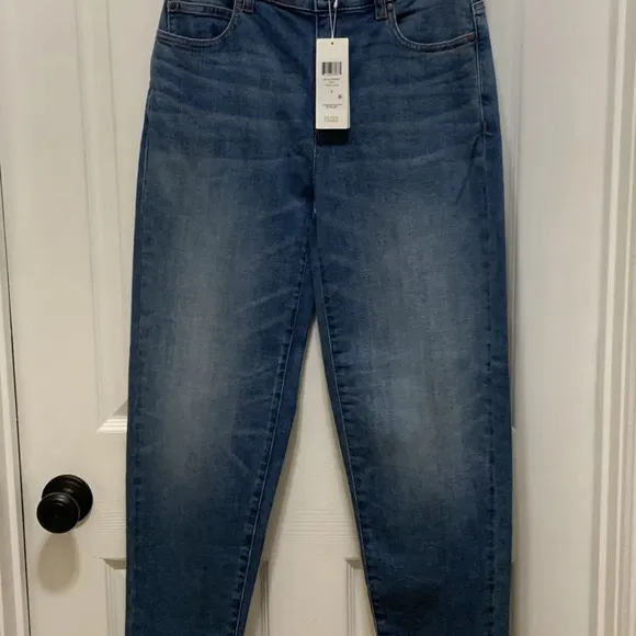 EILEEN FISHER  SOFT BLUE ANKLE JEANS ORGANIC COTTON DENIM BRAND NEW!