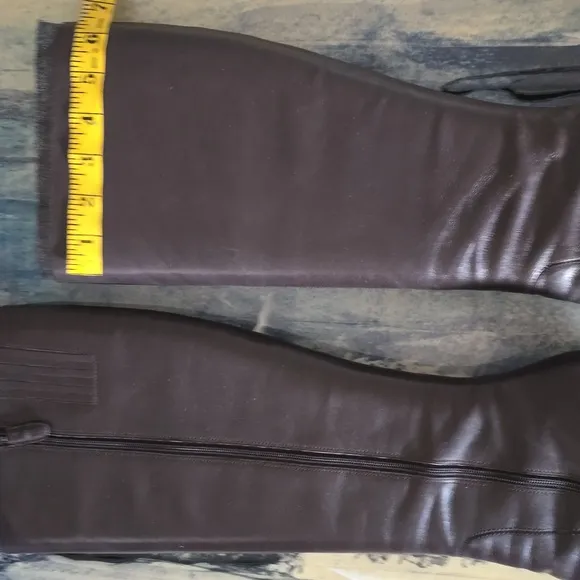Elegant Chocolate Brown  Knee-High Boots 8
