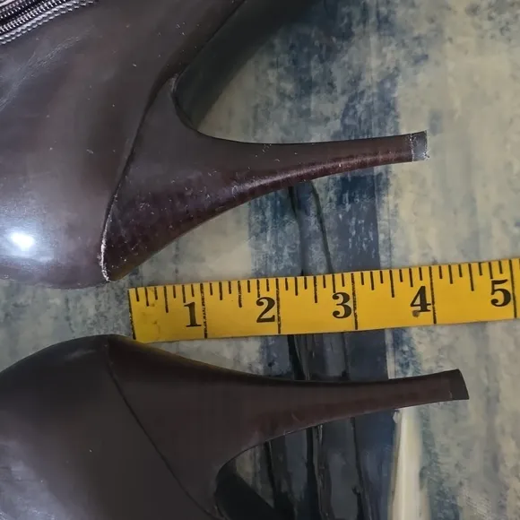 Elegant Chocolate Brown  Knee-High Boots 8