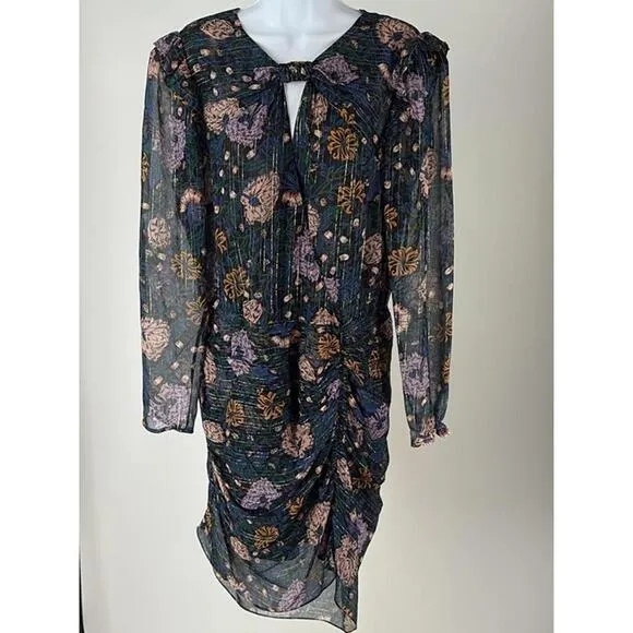 Elegant Veronica Beard Floral Dress - Size 10