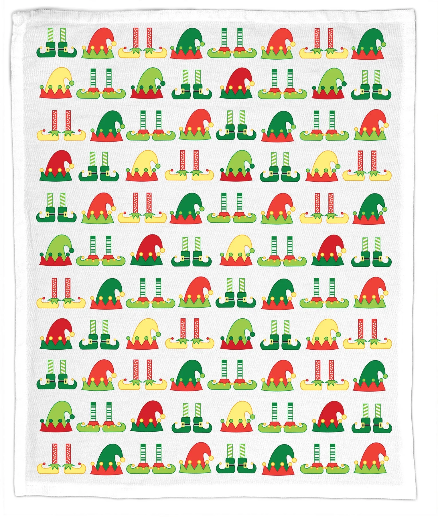 Elf Hats & Shoes, Hand Towel