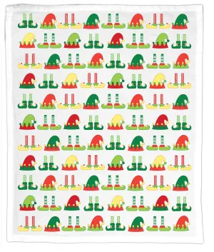 Elf Hats & Shoes, Hand Towel