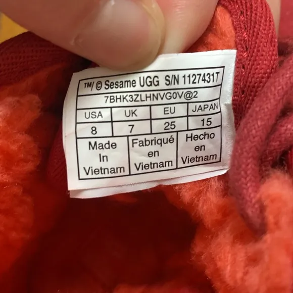 Elmo Ugg Boots