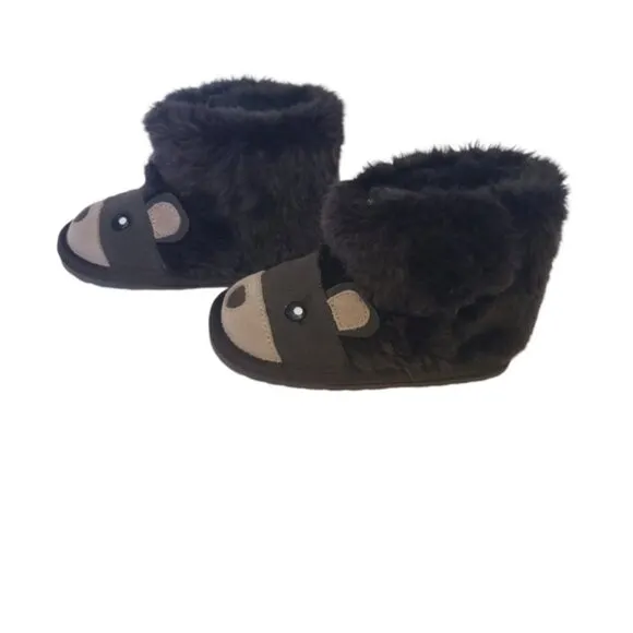 EMU Australia Bear Walker wool baby boots size 18 24 months brown