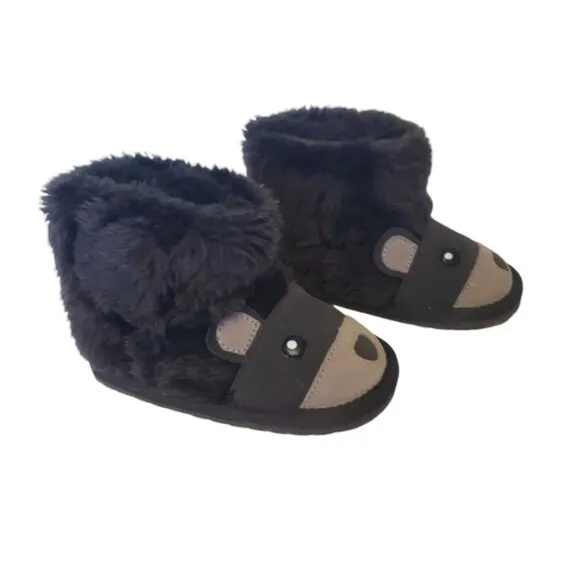 EMU Australia Bear Walker wool baby boots size 18 24 months brown