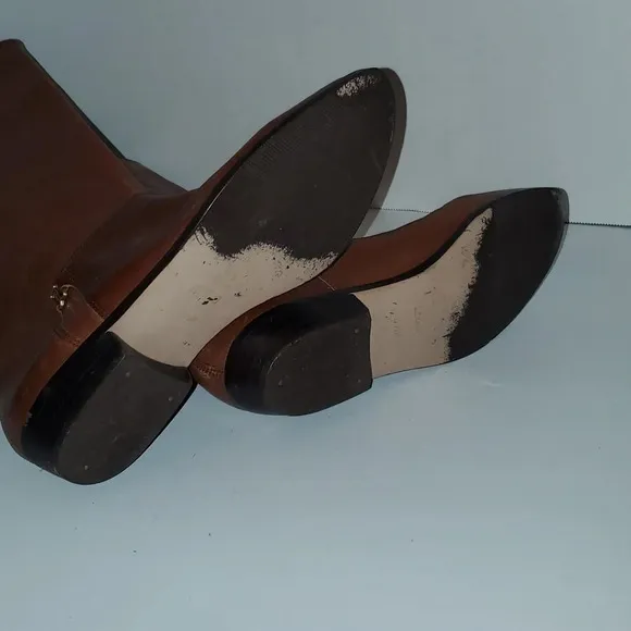 Etienne Aguilar Brown Leather Boots Size 9.5