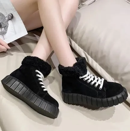 Evelyn - Stilvolle und Lässige Winter Warme Schneestiefel für Damen