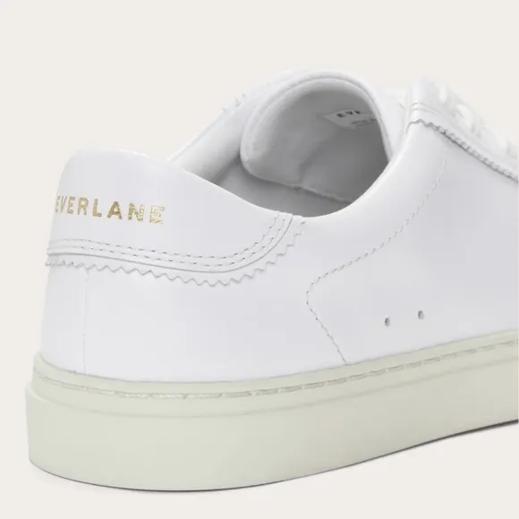 Everlane The Day Sneaker White Leather Tennis Shoes 6.5