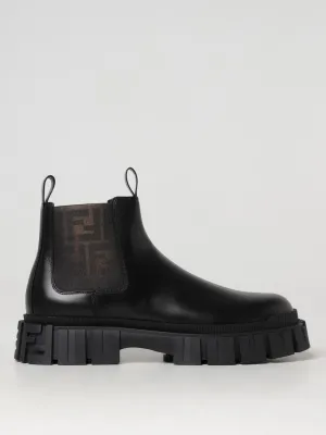 Fendi Boots Men Black