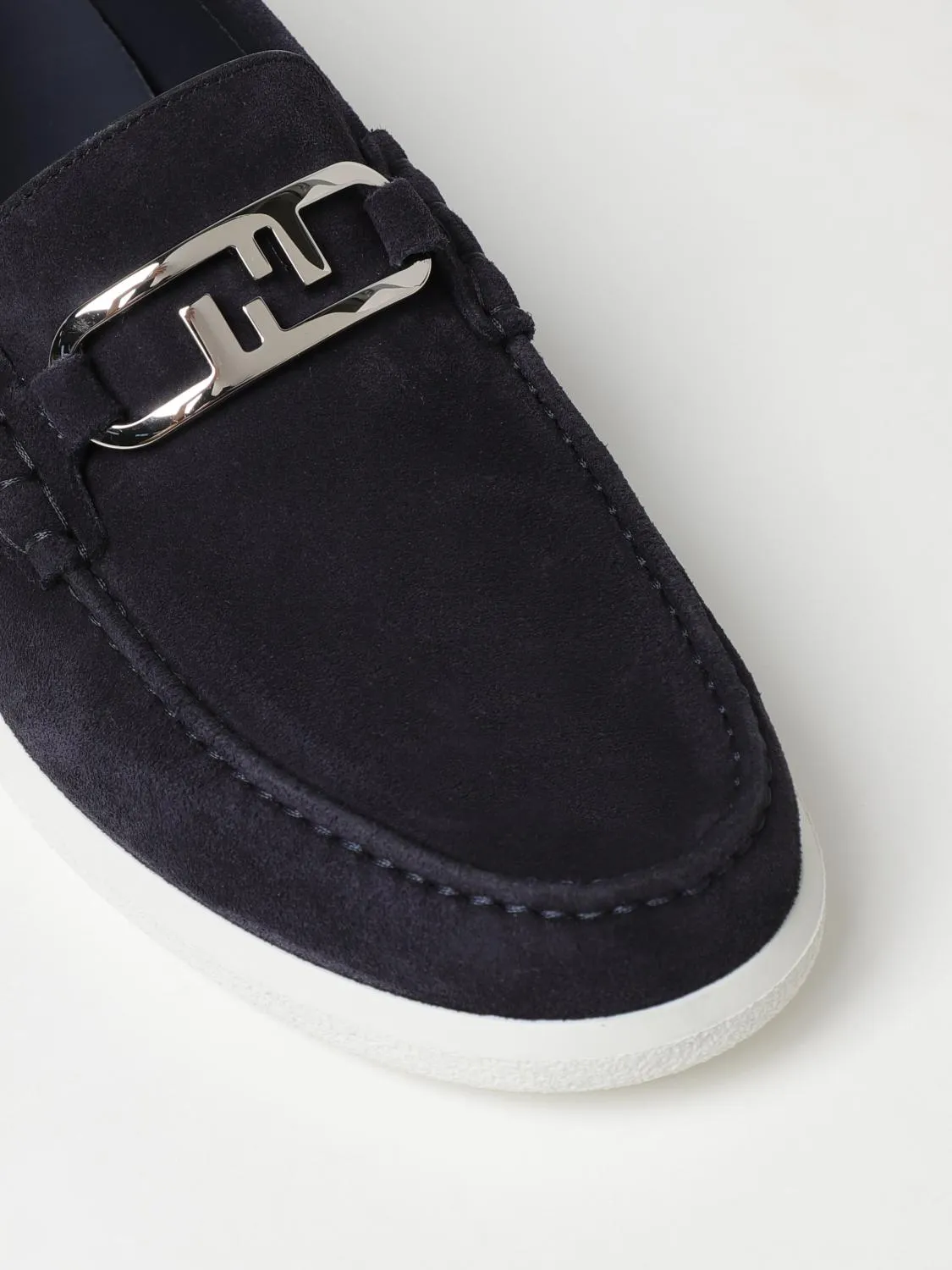 Fendi Loafers Men Blue