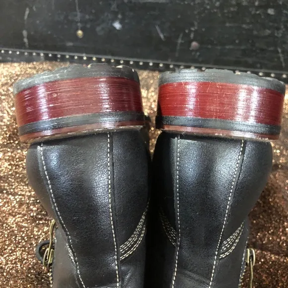 Ferro Aldo Stylish Black Leather Men's Boots