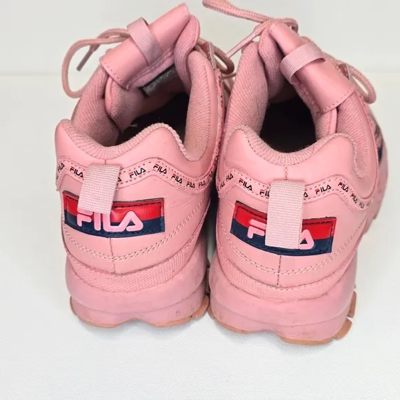 Fila Disruptor 2 Pink Sneakers with Chunky Sole