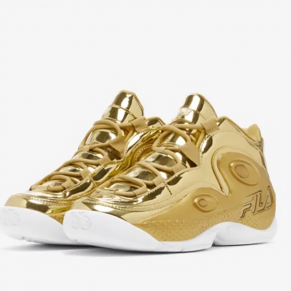 Fila Grant Hill 3 Metallic Shoes Women7 new