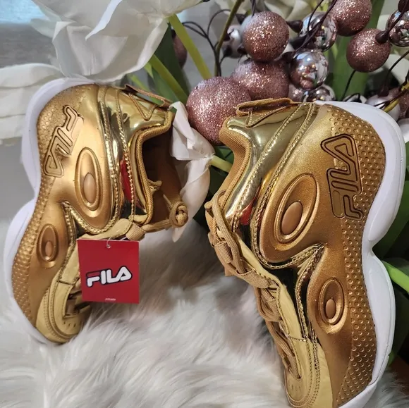 Fila Grant Hill 3 Metallic Shoes Women7 new