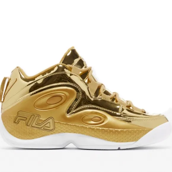 Fila Grant Hill 3 Metallic Shoes Women7 new
