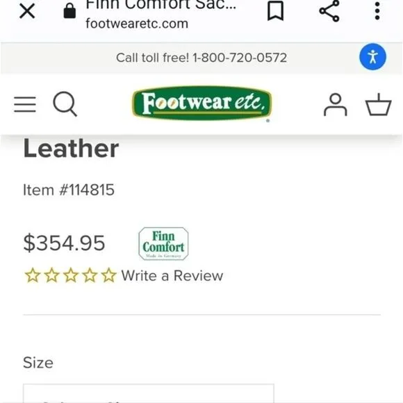 Finn comfort Made in Germany brown straps sandals shoes women 39 slip on
