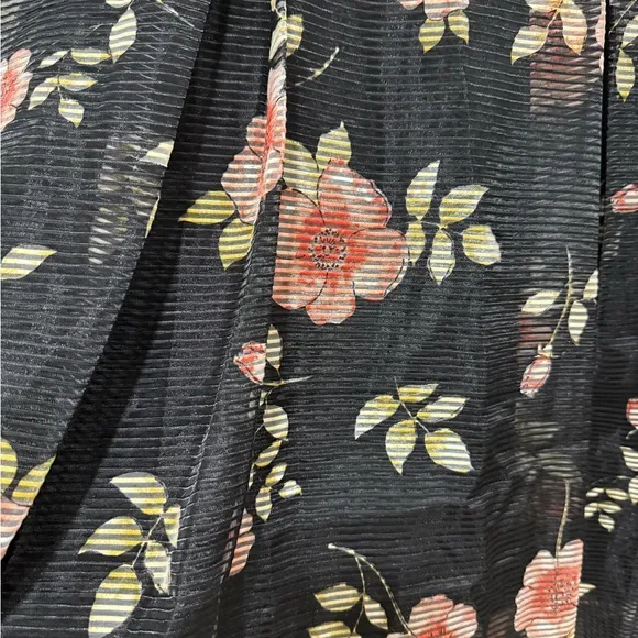Floral Sleeveless Boatneck Dress
