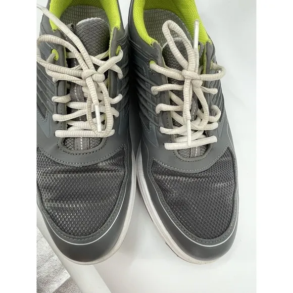 Footjoy Fury Leather/Mesh Gray Lime White Men's‎ Golf Shoes Sz 8.5 Style # 51102
