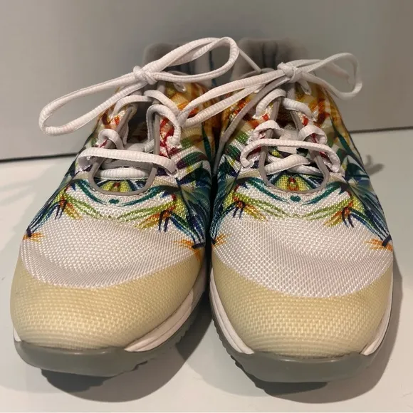 Footjoy Leisure Spikeless Floral Tropical Design Lace Up Women’s Golf‎ Shoes 7.5