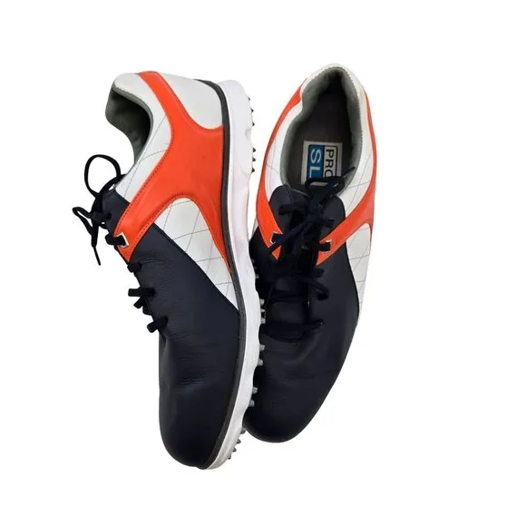 FootJoy Pro SL Leather Spiked Golf Shoes Size 11.5