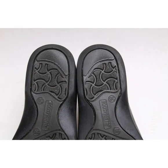 Footprints By Birkenstock Slip On Loafers Shoes Leather Women's  Eur 36