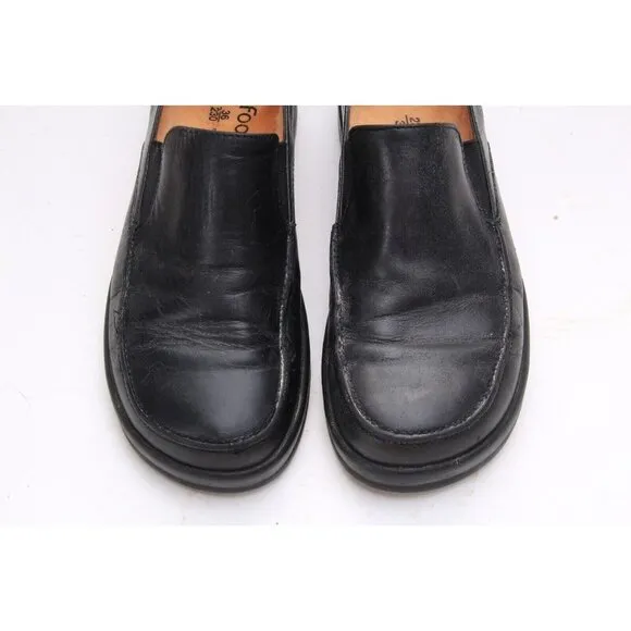 Footprints By Birkenstock Slip On Loafers Shoes Leather Women's  Eur 36