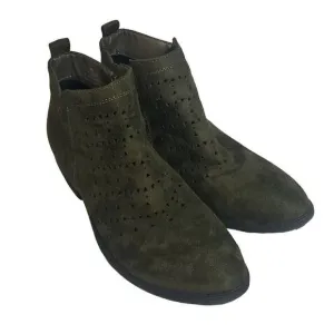 Forest Green Ingaro Shoes Size 8