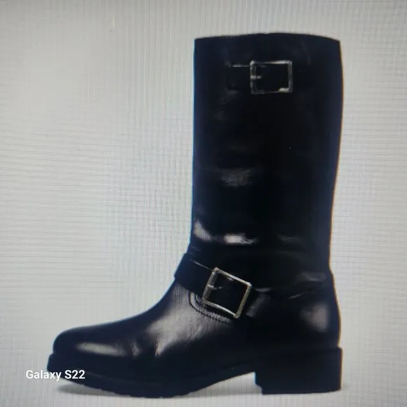 Free People &quot;Ride or Die&quot; Engineer Boots. Brand new in box. Size 9.5