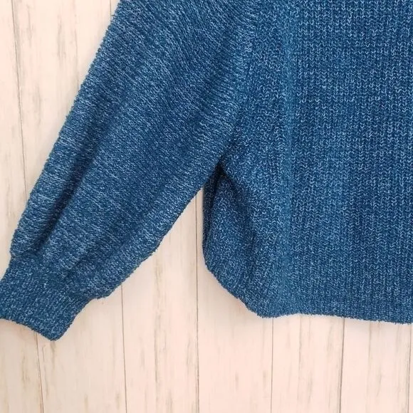 Free People Edessa in Blue Sweater Size Medium