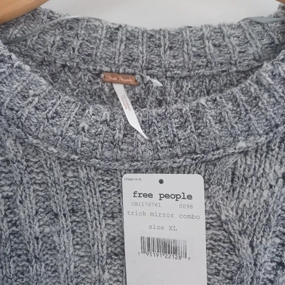 FREE PEOPLE On Your Side Crop Pullover Sweater