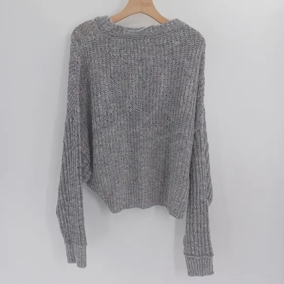 FREE PEOPLE On Your Side Crop Pullover Sweater