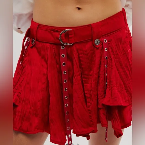 Free people Rue mini skirt