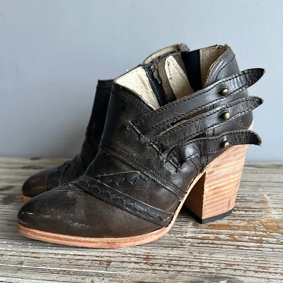 Freebird Gate Ankle Boots 3&quot;Heel size 6 great condition