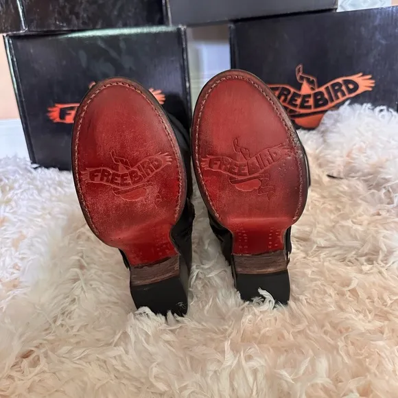 Freebird Women's Black Leather Boots