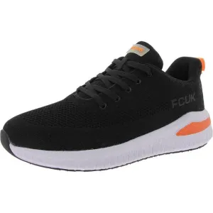 French Connection Mens Black Padded Insole Mesh Other Sports Shoes New
