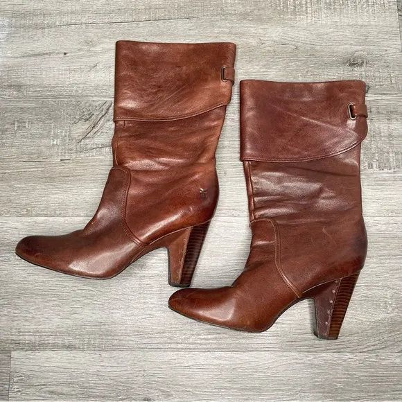 Frye Boots Bethany Cuff Shortie Size 9