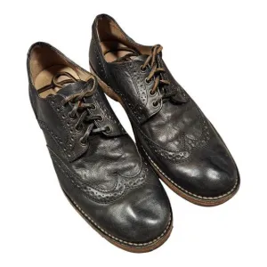 Frye Hudson Wingtip Oxford Crepe Sole Leather‎ Shoes Mens 10D