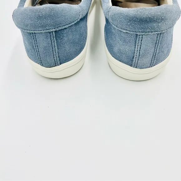 Frye shoes Kerry low top suede sneakers blue suede shoes women size 8.5