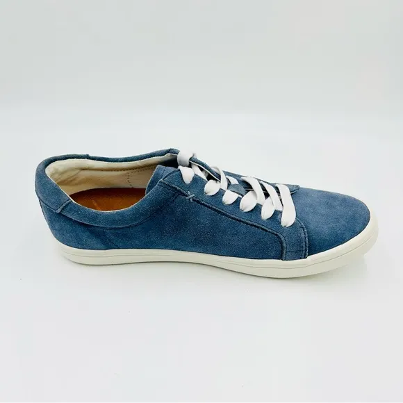 Frye shoes Kerry low top suede sneakers blue suede shoes women size 8.5
