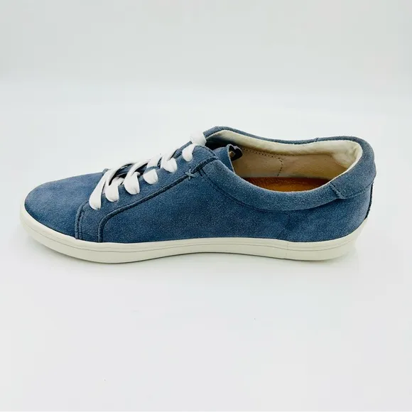 Frye shoes Kerry low top suede sneakers blue suede shoes women size 8.5