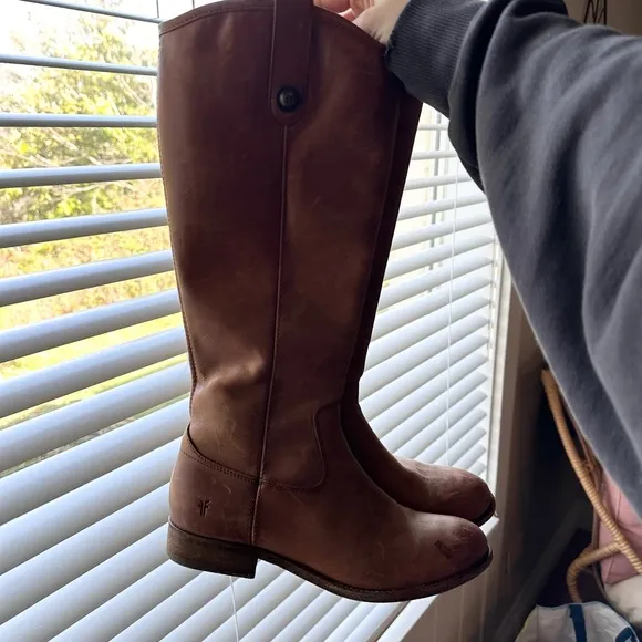 Frye Women's Brown Leather Boots