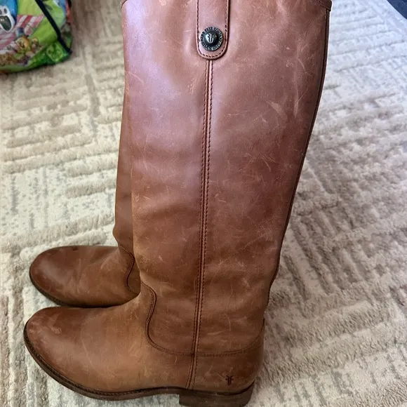 Frye Women's Brown Leather Boots